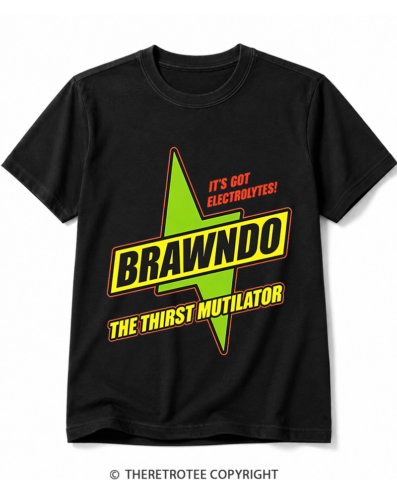 TheRetroTee Brawndo Cotton T-Shirt