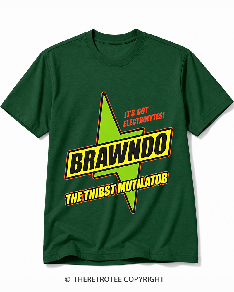 TheRetroTee Brawndo Cotton T-Shirt