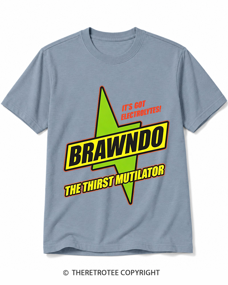 TheRetroTee Brawndo Cotton T-Shirt