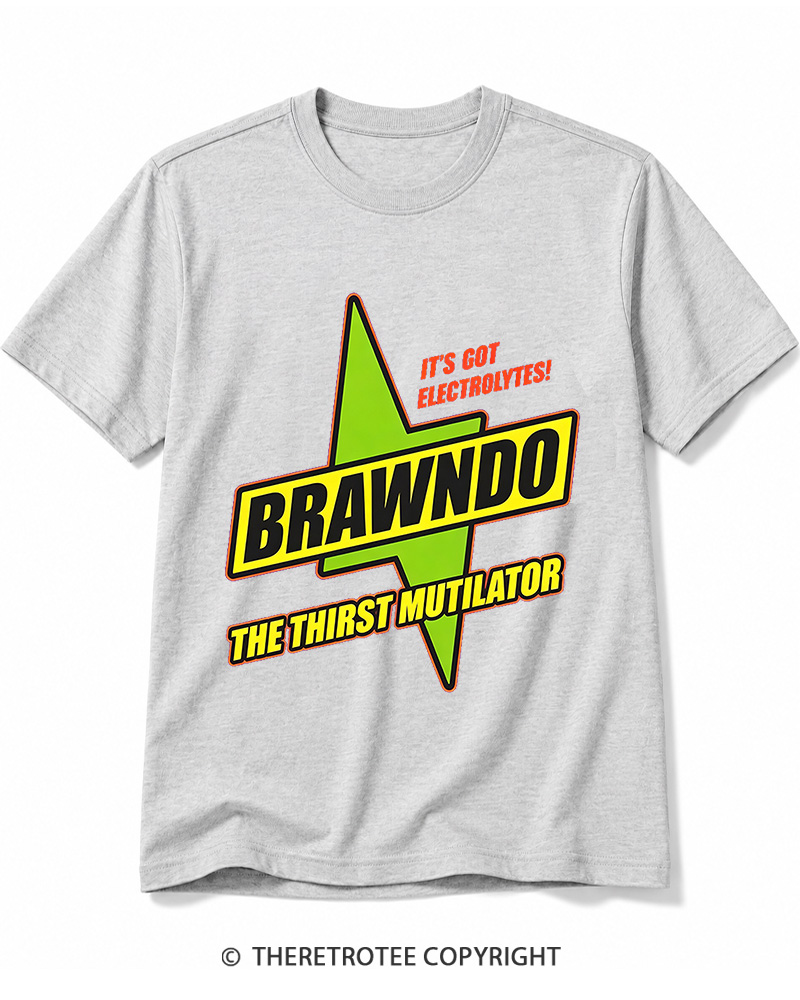 TheRetroTee Brawndo Cotton T-Shirt