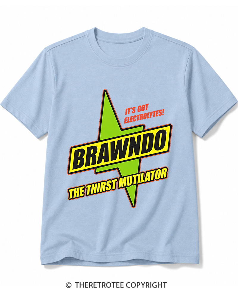 TheRetroTee Brawndo Cotton T-Shirt