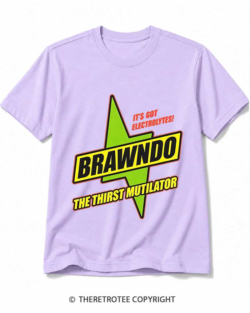 TheRetroTee Brawndo Cotton T-Shirt