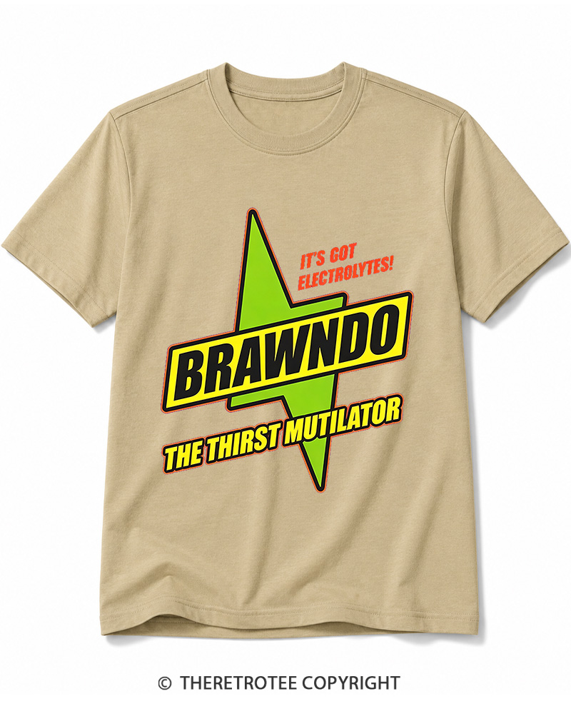 TheRetroTee Brawndo Cotton T-Shirt