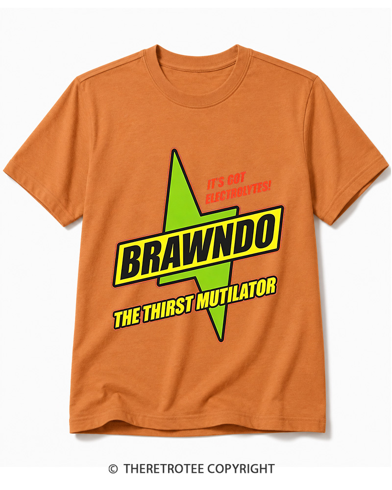 TheRetroTee Brawndo Cotton T-Shirt