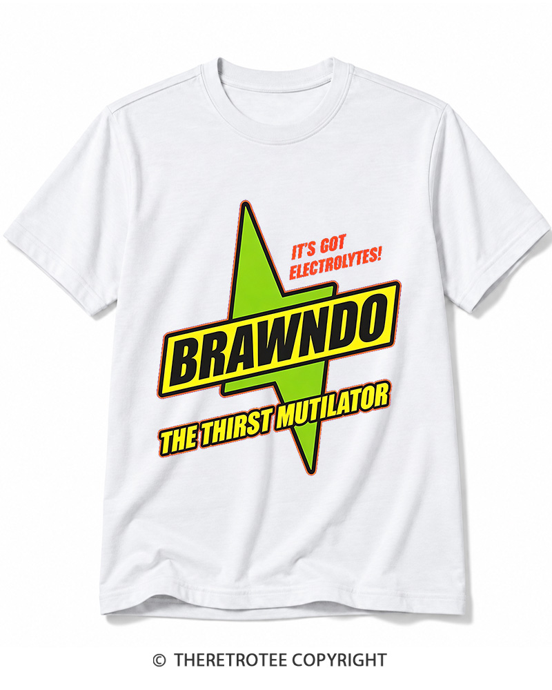 TheRetroTee Brawndo Cotton T-Shirt