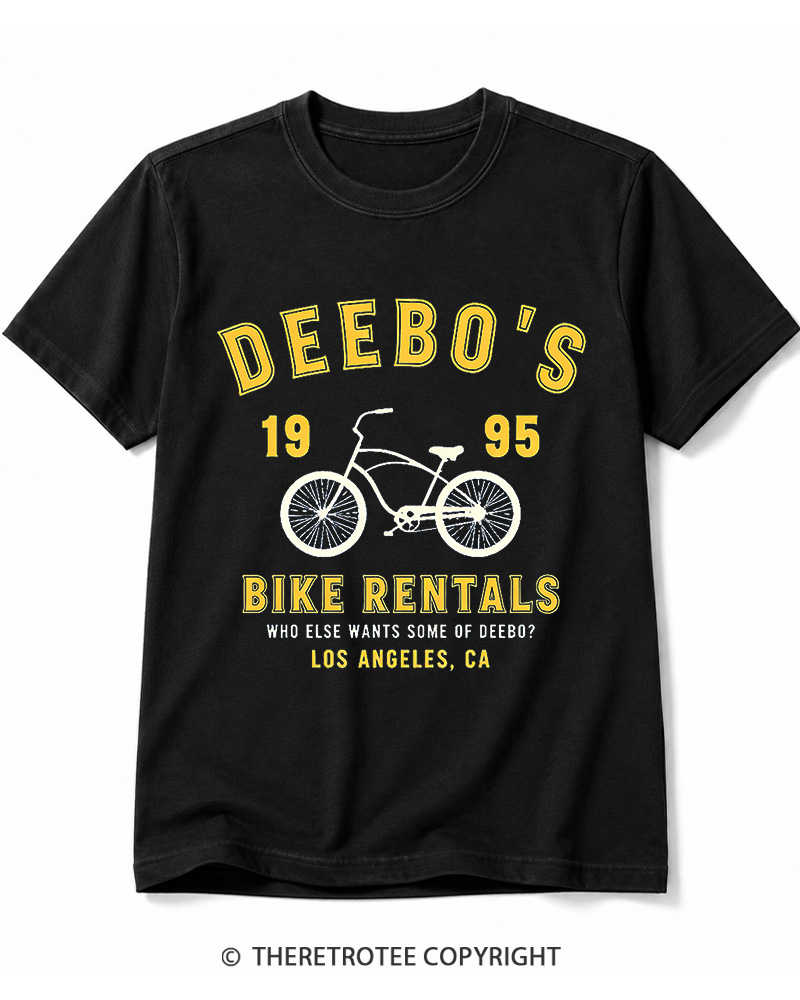 TheRetroTee Deebo's Bike Rentals 1995 Cotton T-Shirt