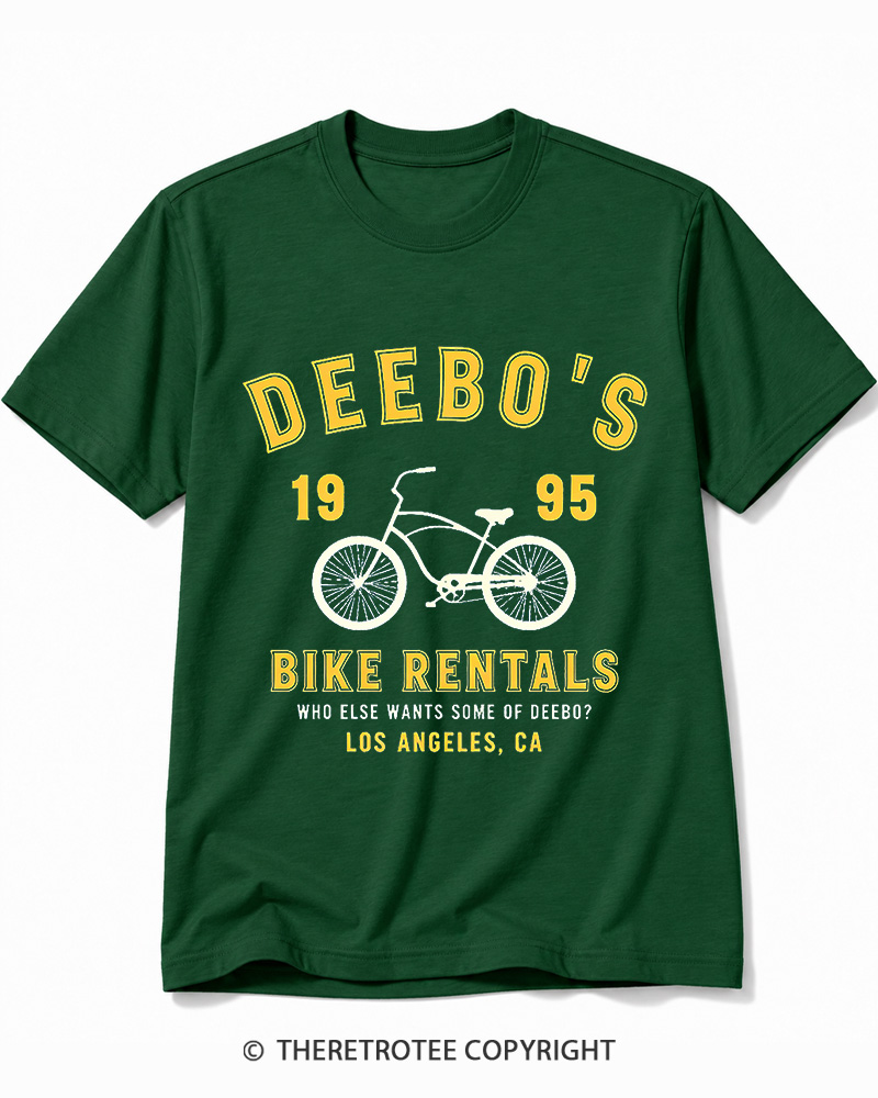 TheRetroTee Deebo's Bike Rentals 1995 Cotton T-Shirt