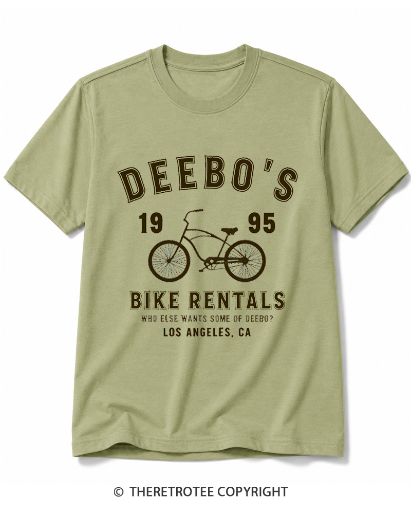 TheRetroTee Deebo's Bike Rentals 1995 Cotton T-Shirt