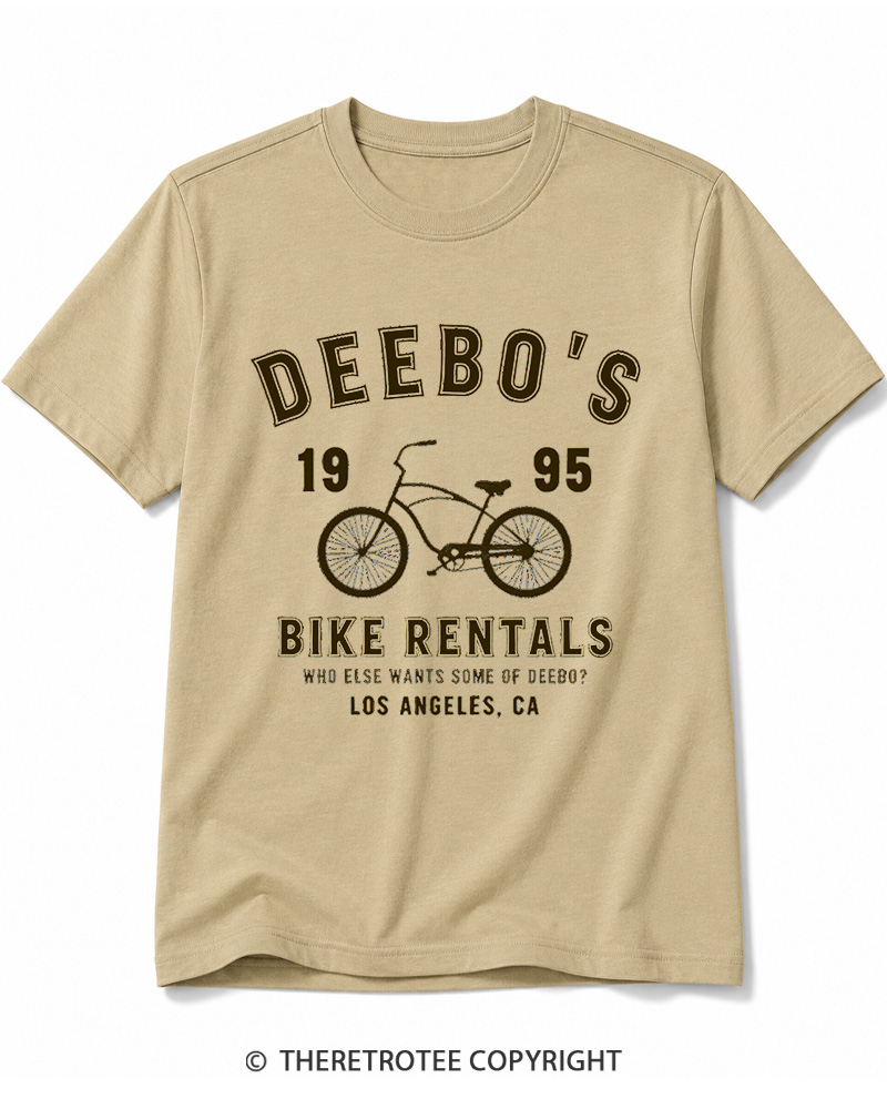 TheRetroTee Deebo's Bike Rentals 1995 Cotton T-Shirt
