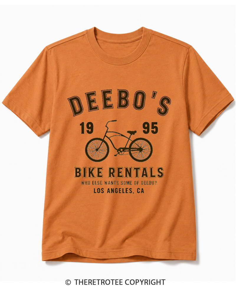 TheRetroTee Deebo's Bike Rentals 1995 Cotton T-Shirt