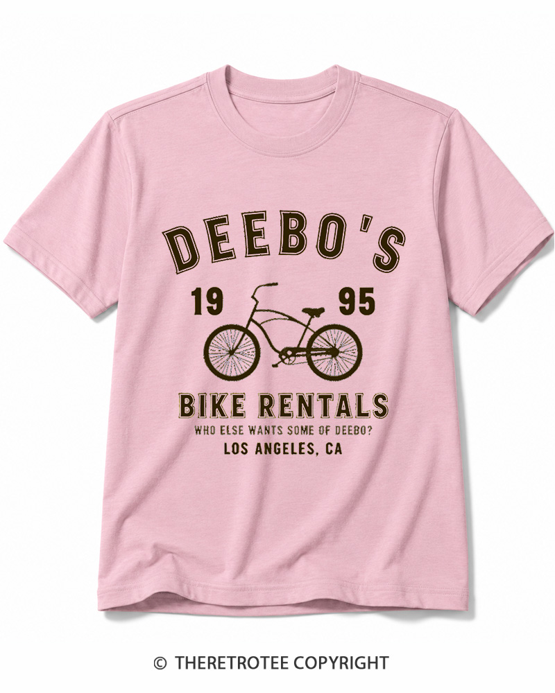 TheRetroTee Deebo's Bike Rentals 1995 Cotton T-Shirt