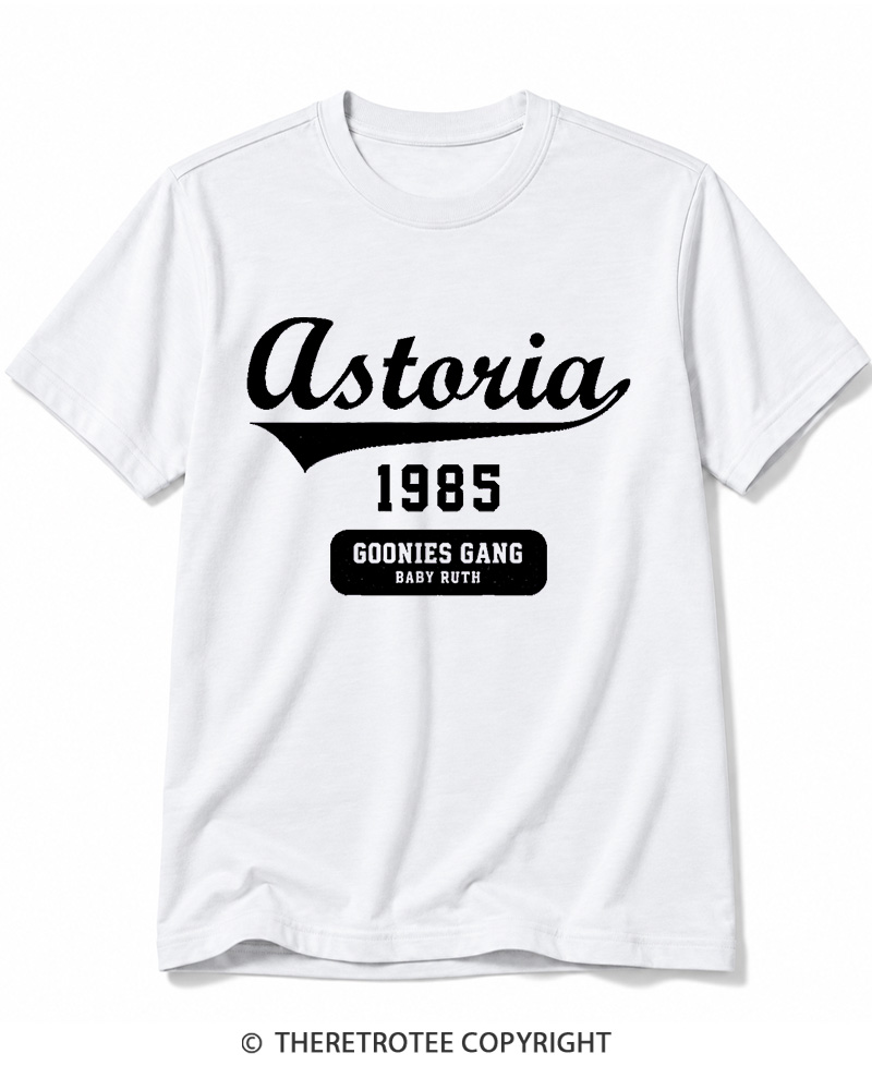 TheRetroTee The Goonies Astoria 1985s Cotton T-Shirt