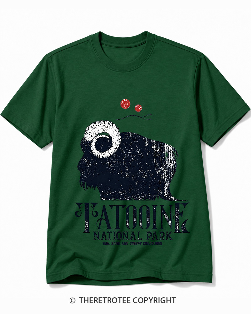 TheRetroTee Vintage National Park Cotton T-Shirt