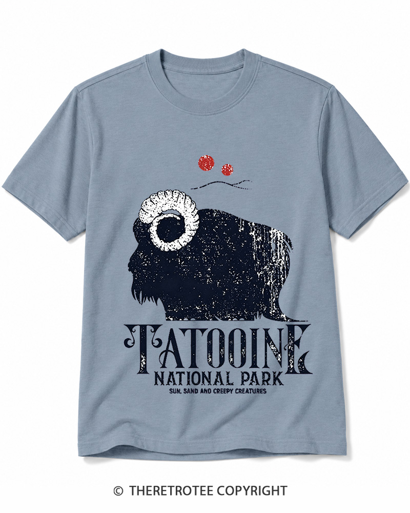 TheRetroTee Vintage National Park Cotton T-Shirt