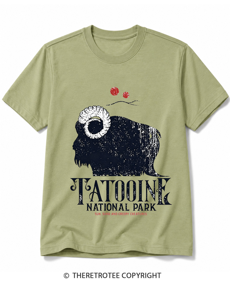 TheRetroTee Vintage National Park Cotton T-Shirt