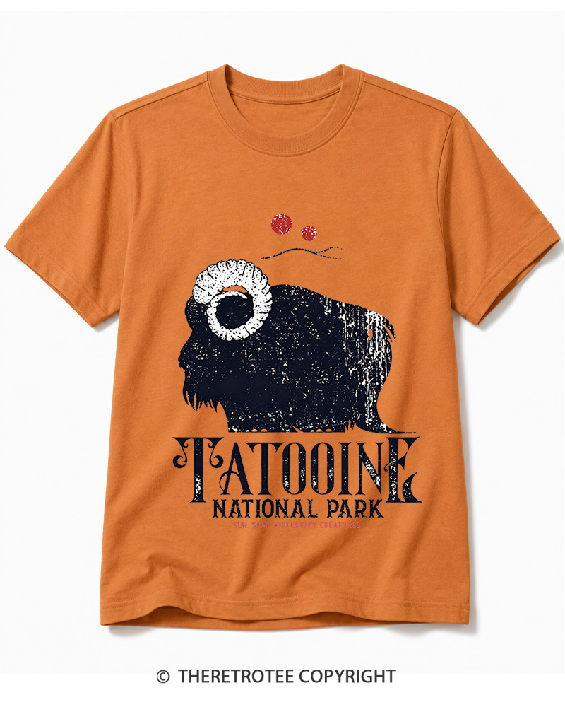 TheRetroTee Vintage National Park Cotton T-Shirt