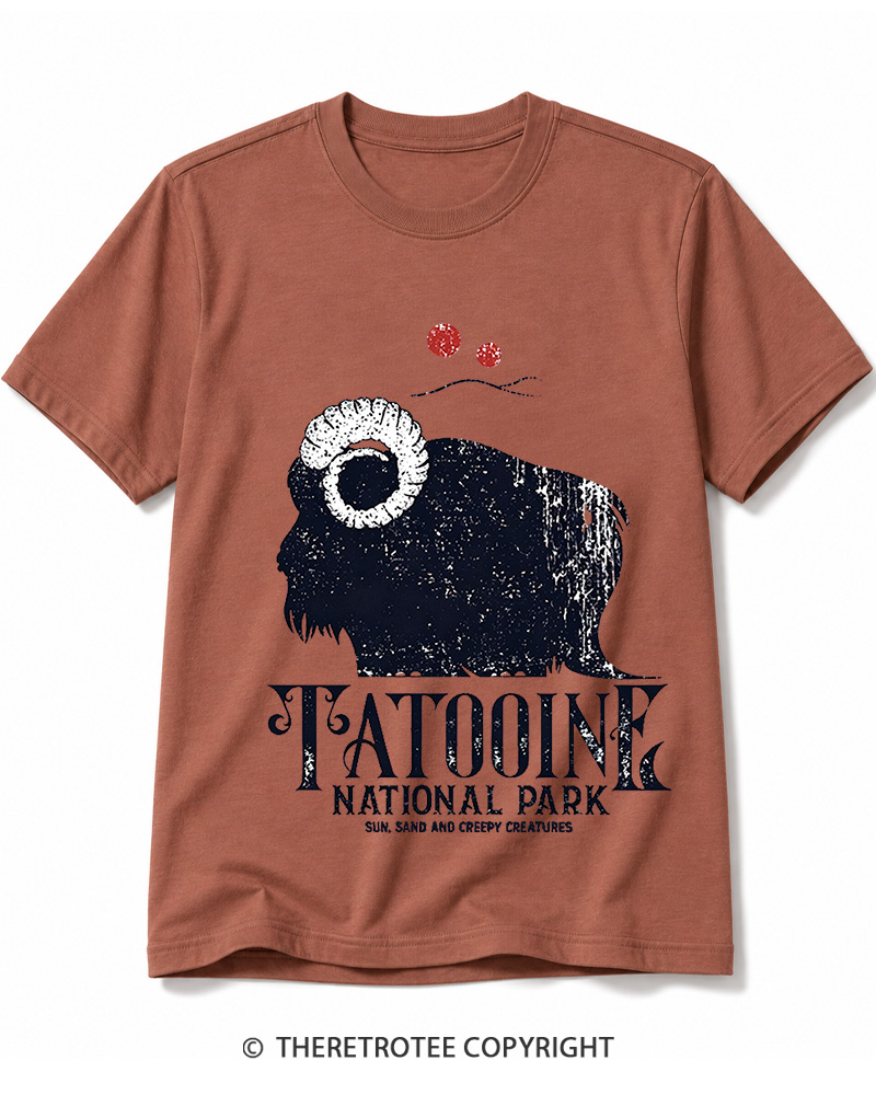 TheRetroTee Vintage National Park Cotton T-Shirt