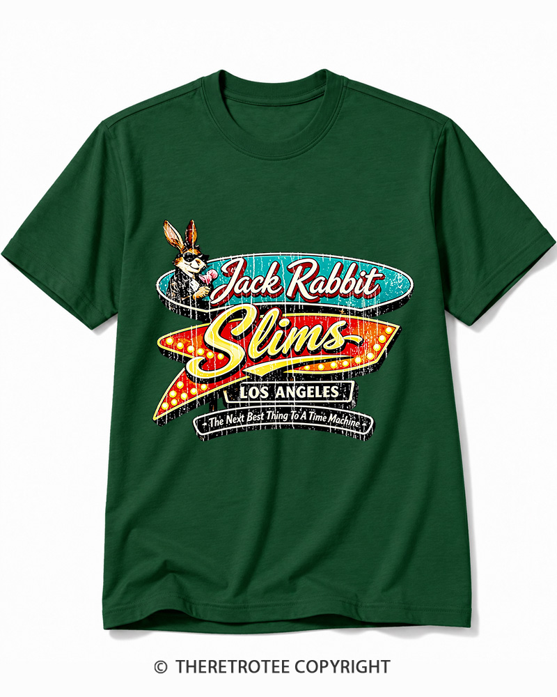 TheRetroTee Jack Rabbit Slims Cotton T-Shirt