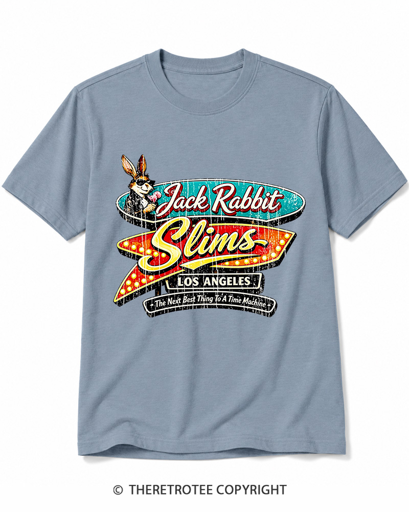 TheRetroTee Jack Rabbit Slims Cotton T-Shirt
