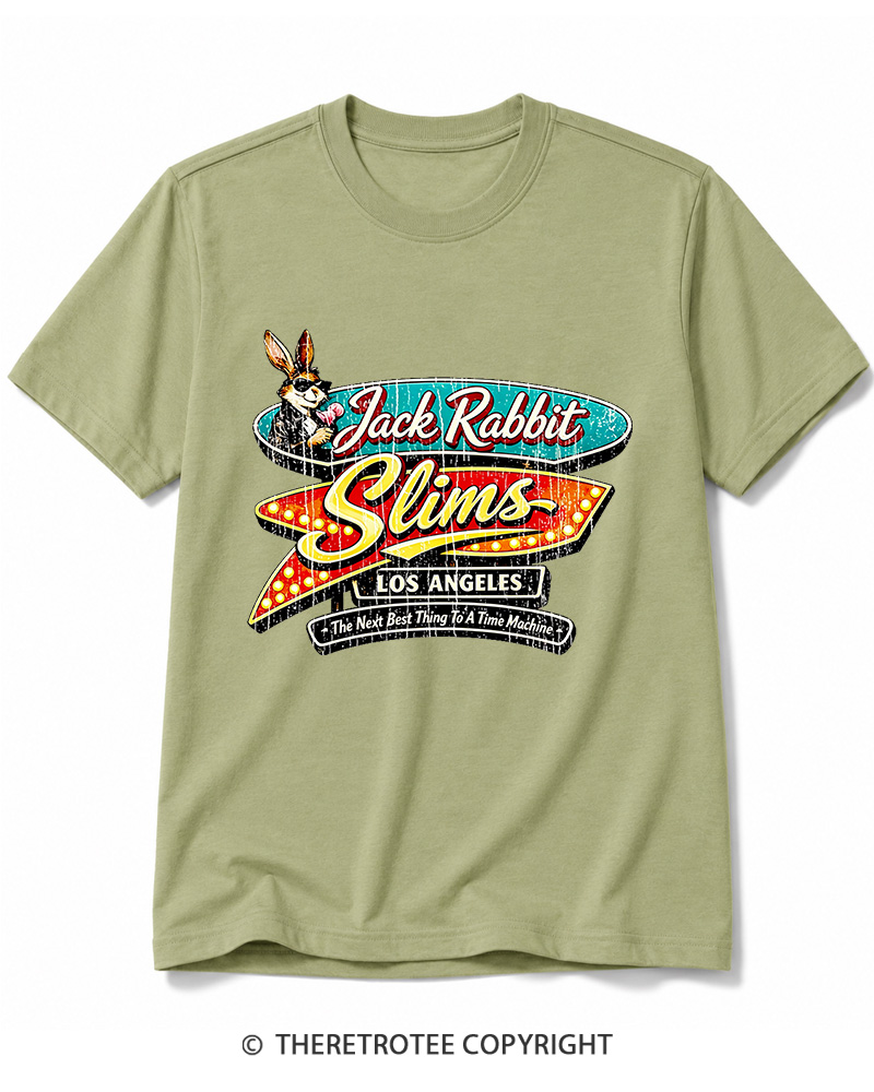 TheRetroTee Jack Rabbit Slims Cotton T-Shirt