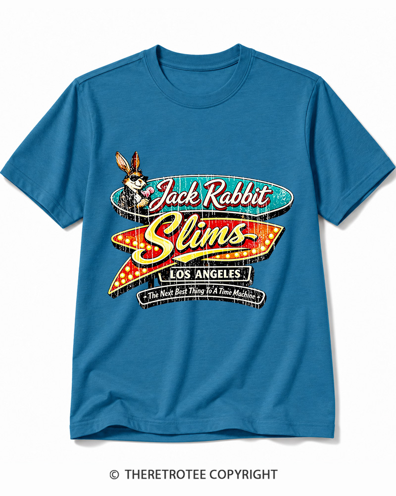 TheRetroTee Jack Rabbit Slims Cotton T-Shirt