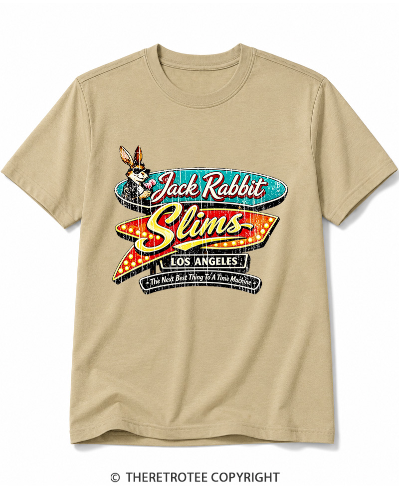 TheRetroTee Jack Rabbit Slims Cotton T-Shirt