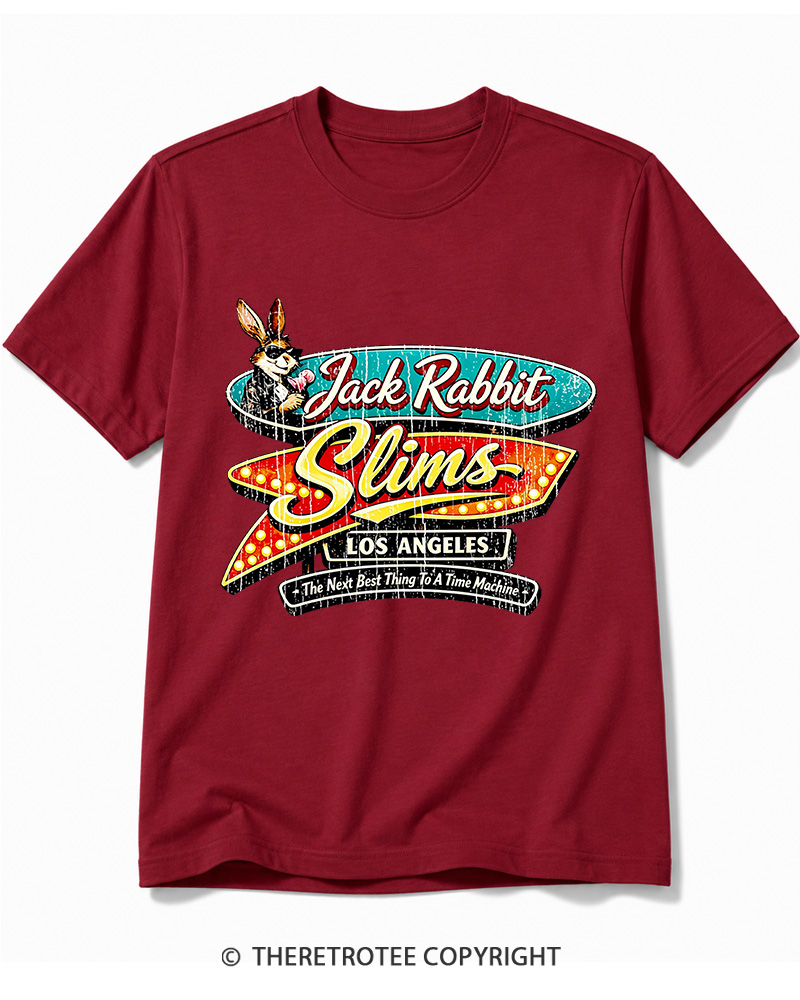 TheRetroTee Jack Rabbit Slims Cotton T-Shirt