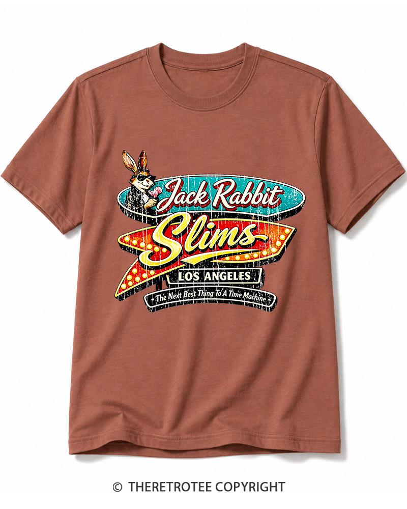 TheRetroTee Jack Rabbit Slims Cotton T-Shirt