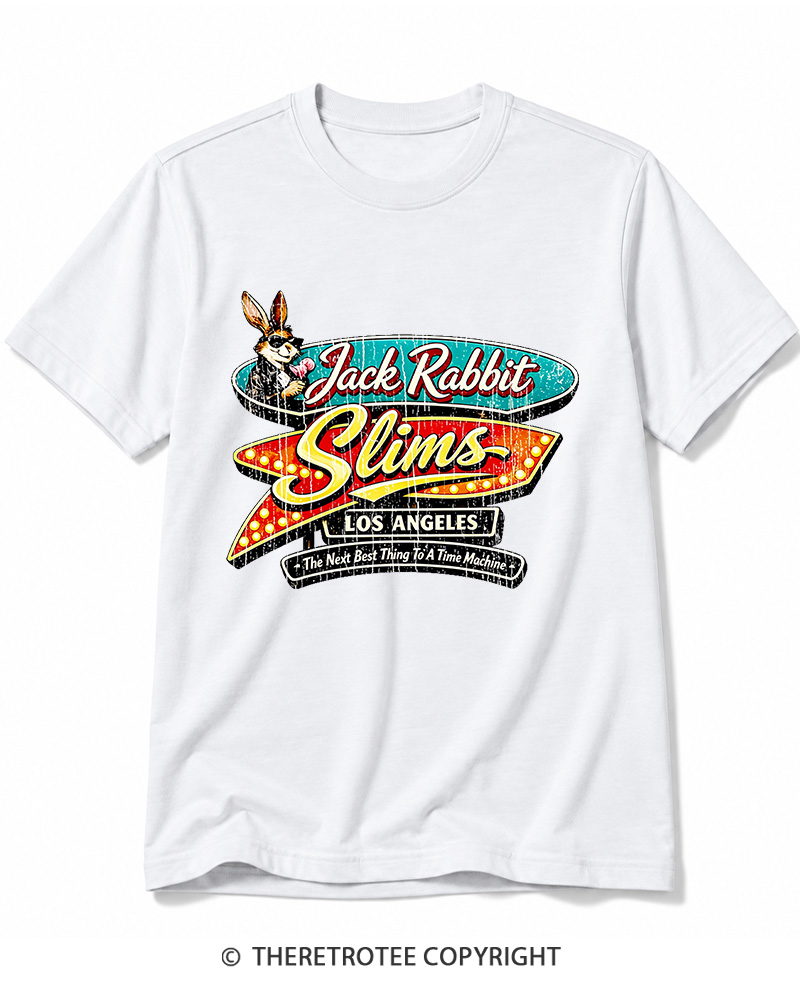 TheRetroTee Jack Rabbit Slims Cotton T-Shirt