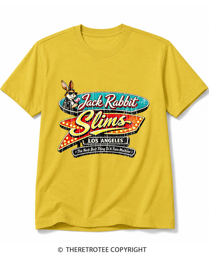 TheRetroTee Jack Rabbit Slims Cotton T-Shirt