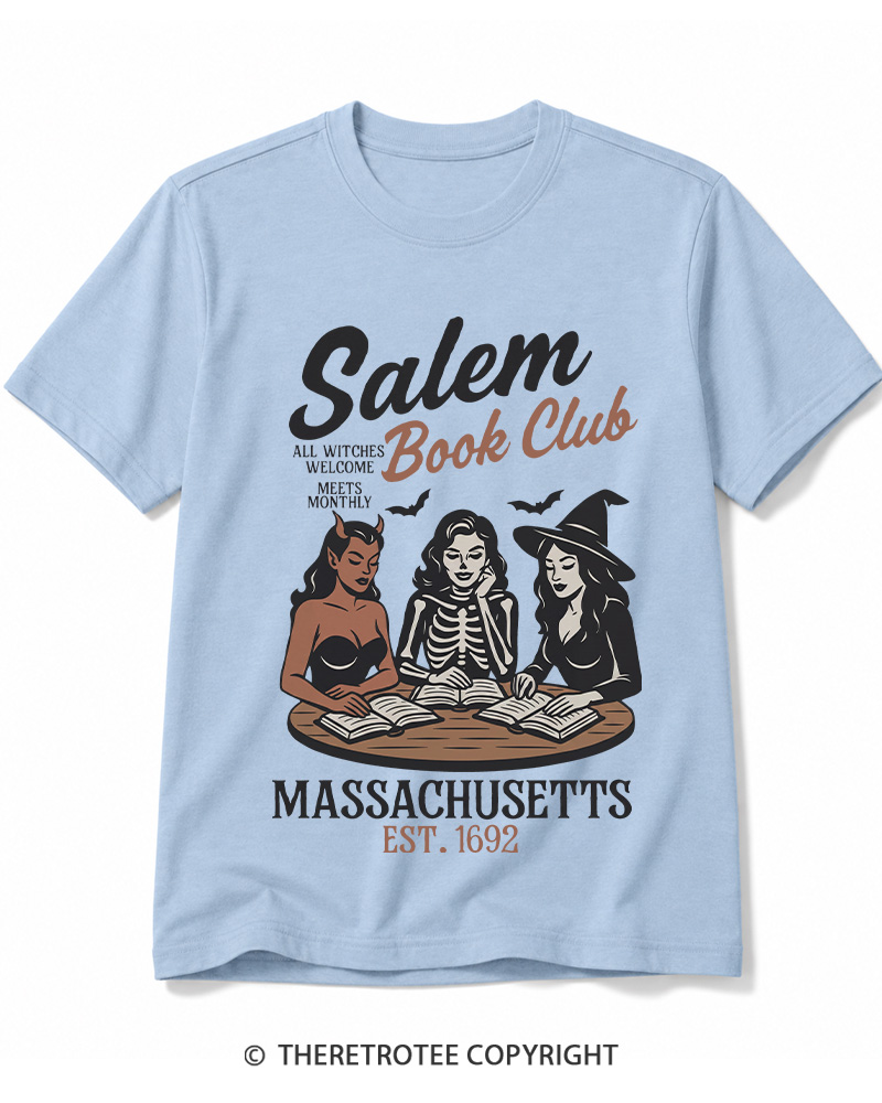 TheRetroTee All Witches Welcome Meets Monthly Vintage Cotton T-Shirt