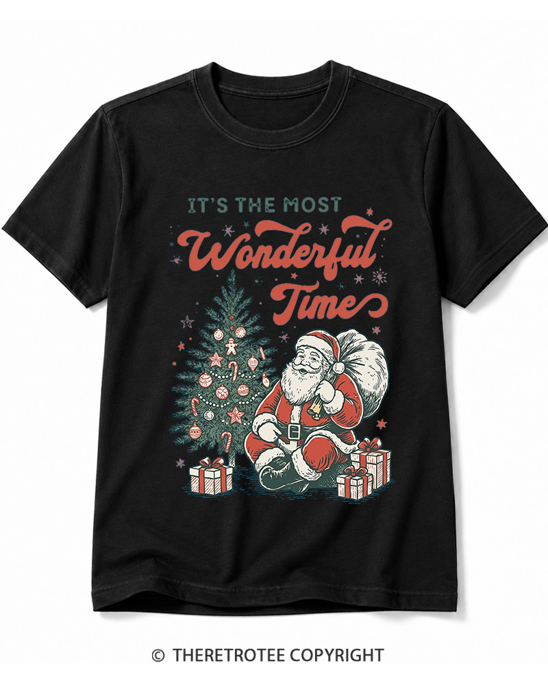 TheRetroTee It’s The Most Wonderful Time 1960s Cotton T-Shirt