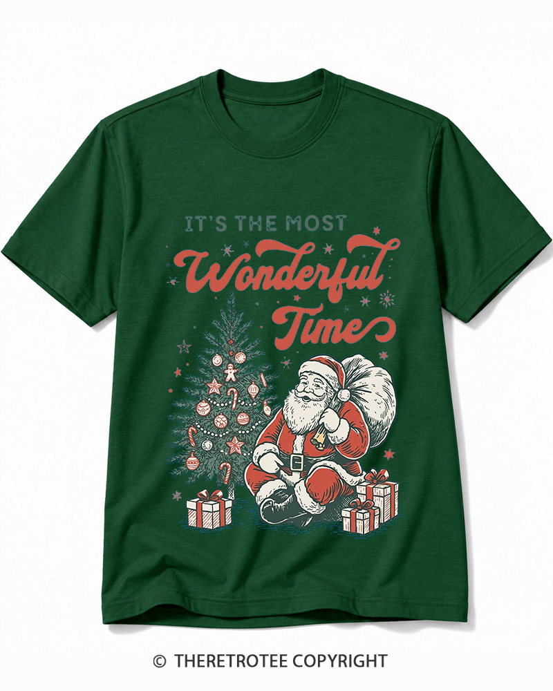 TheRetroTee It’s The Most Wonderful Time 1960s Cotton T-Shirt