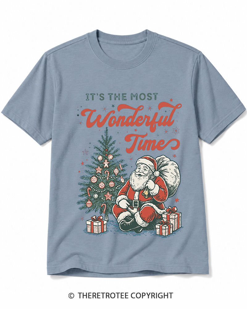 TheRetroTee It’s The Most Wonderful Time 1960s Cotton T-Shirt