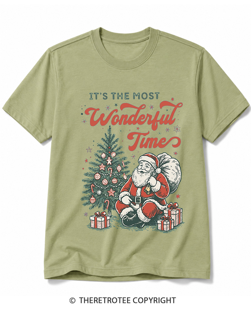 TheRetroTee It’s The Most Wonderful Time 1960s Cotton T-Shirt