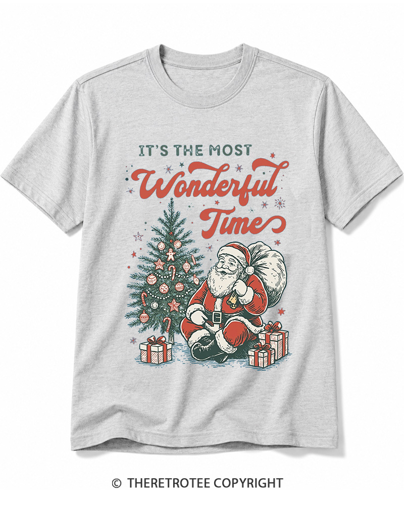 TheRetroTee It’s The Most Wonderful Time 1960s Cotton T-Shirt