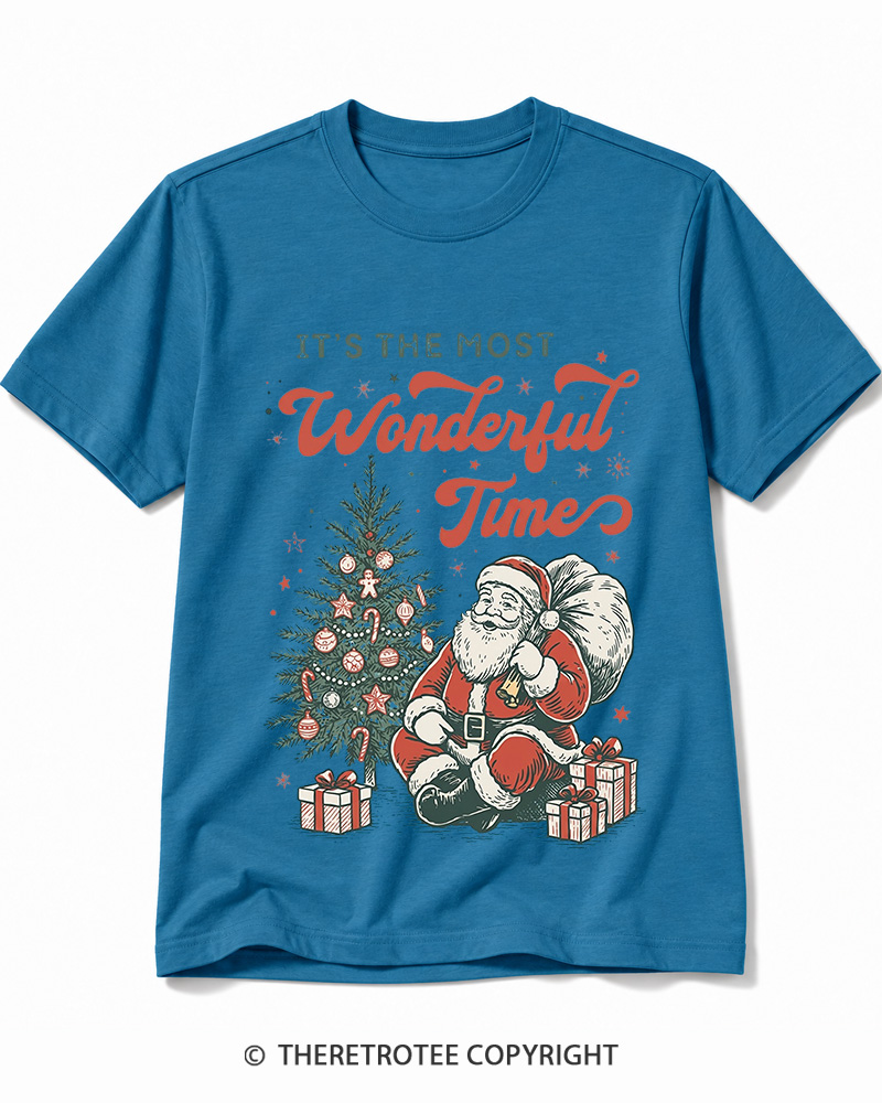 TheRetroTee It’s The Most Wonderful Time 1960s Cotton T-Shirt