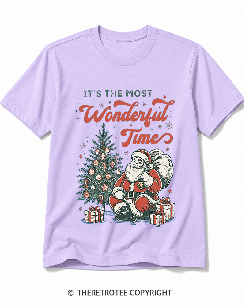 TheRetroTee It’s The Most Wonderful Time 1960s Cotton T-Shirt
