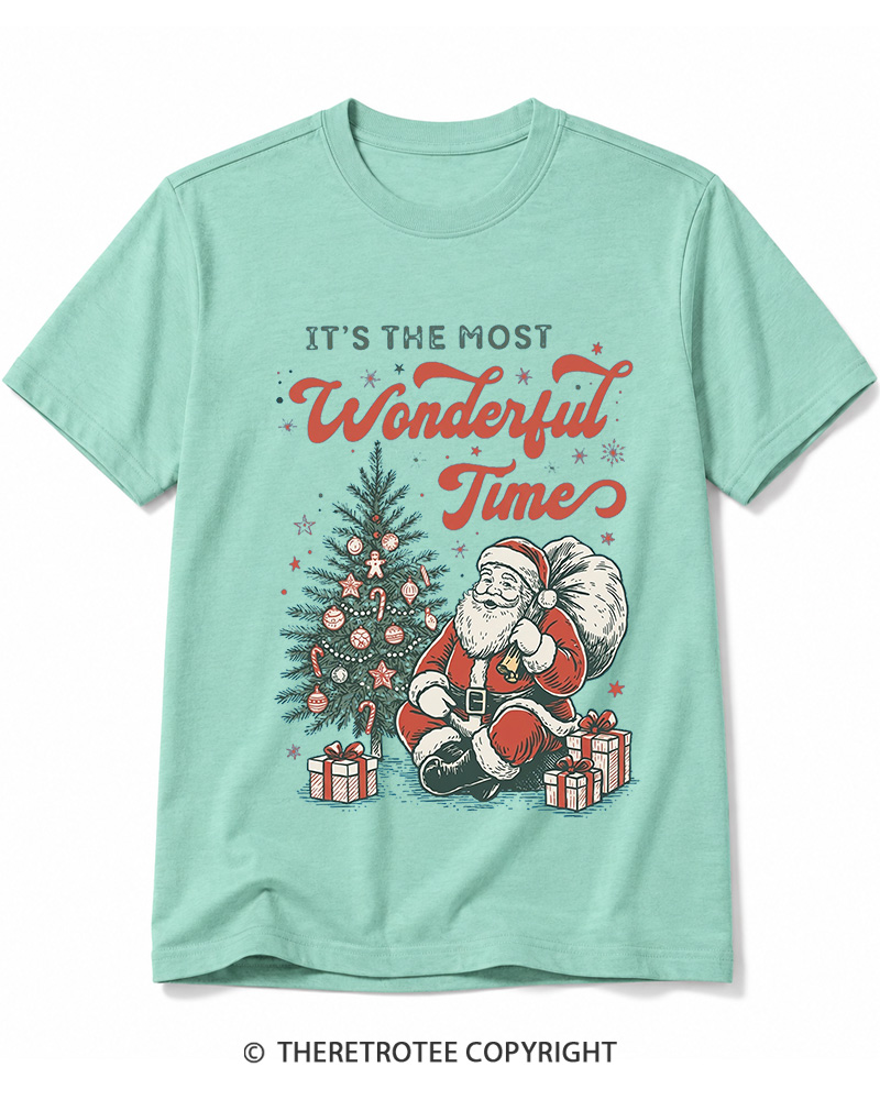 TheRetroTee It’s The Most Wonderful Time 1960s Cotton T-Shirt