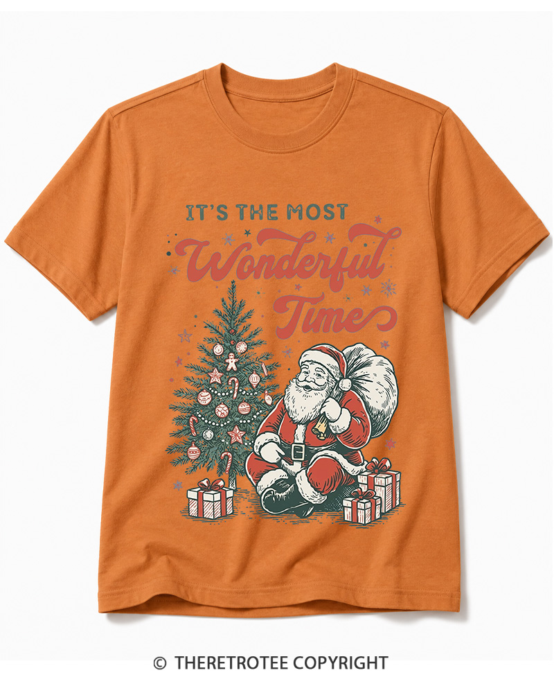 TheRetroTee It’s The Most Wonderful Time 1960s Cotton T-Shirt