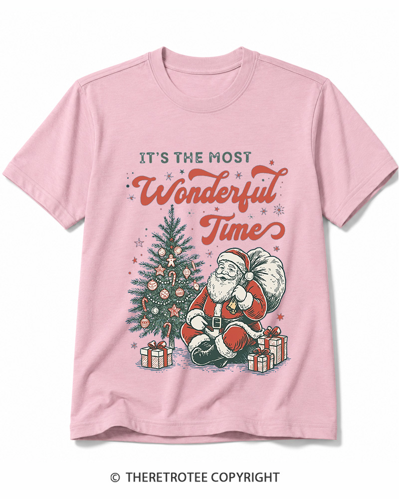 TheRetroTee It’s The Most Wonderful Time 1960s Cotton T-Shirt