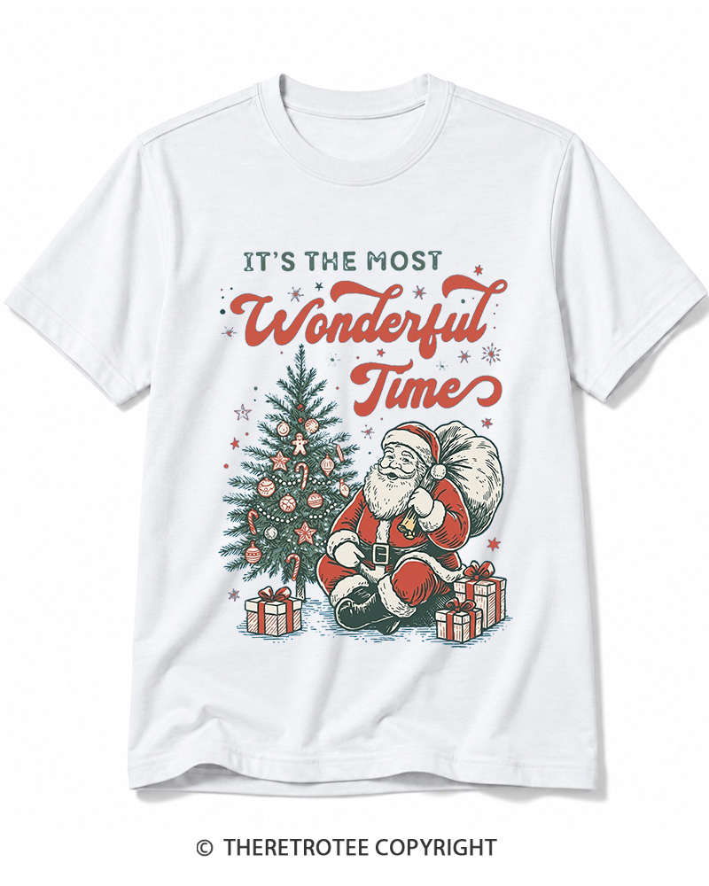 TheRetroTee It’s The Most Wonderful Time 1960s Cotton T-Shirt
