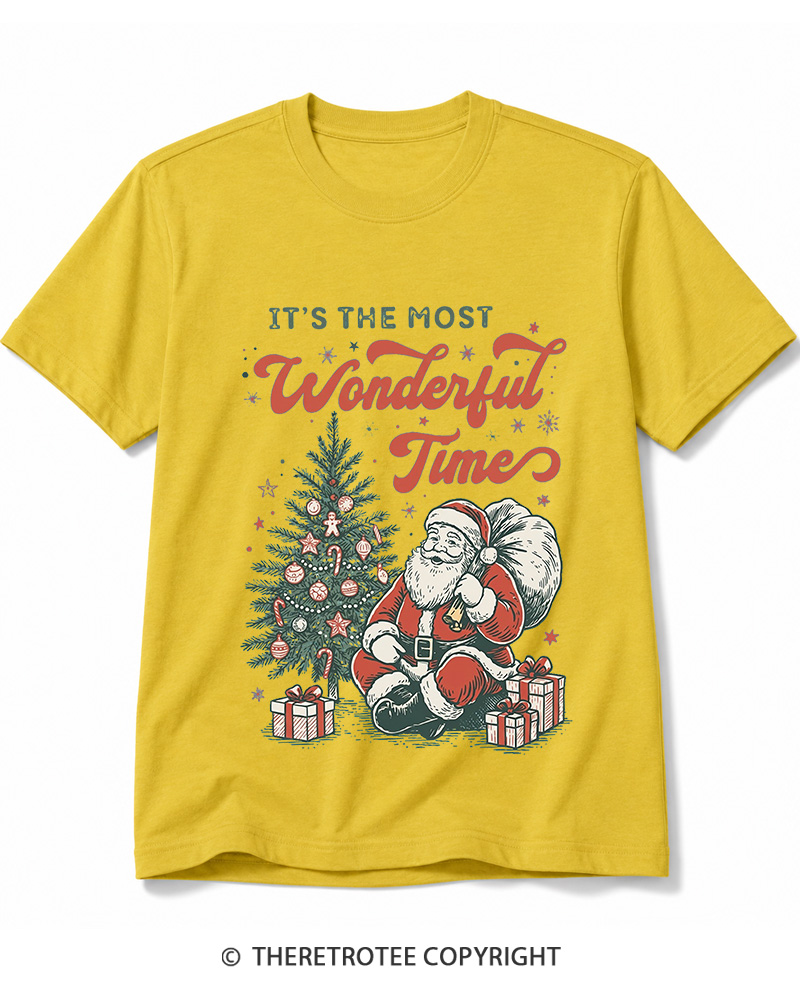 TheRetroTee It’s The Most Wonderful Time 1960s Cotton T-Shirt