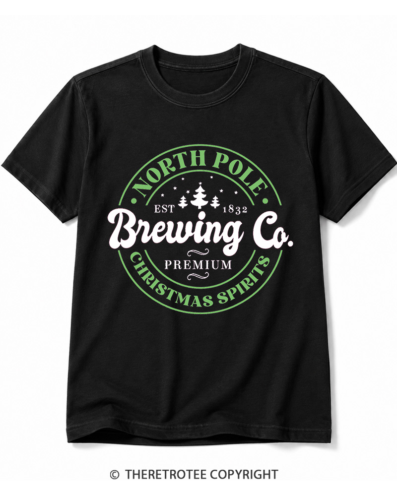 TheRetroTee North Pole Brewing Co. 1960s Cotton T-Shirt
