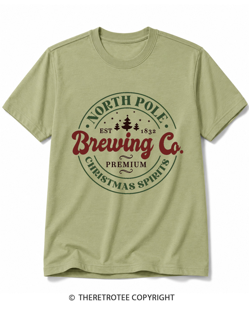TheRetroTee North Pole Brewing Co. 1960s Cotton T-Shirt