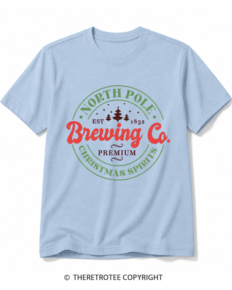 TheRetroTee North Pole Brewing Co. 1960s Cotton T-Shirt