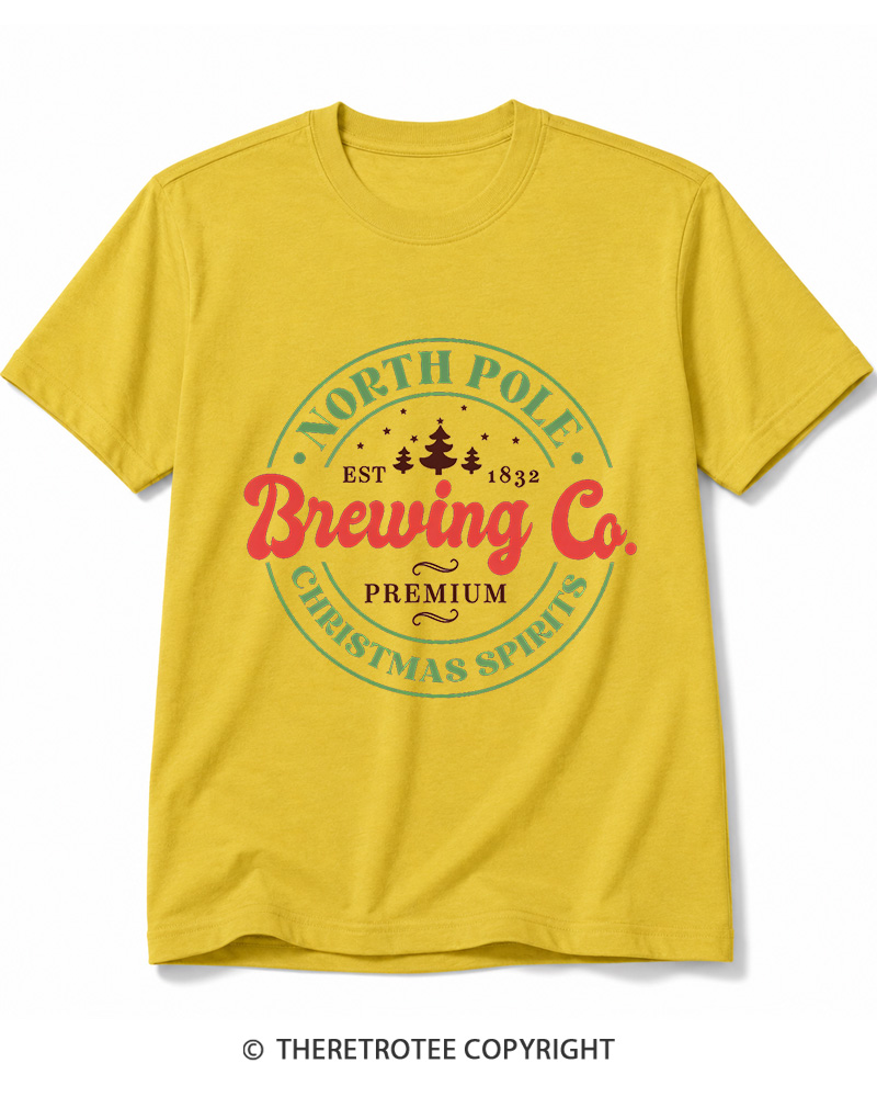 TheRetroTee North Pole Brewing Co. 1960s Cotton T-Shirt