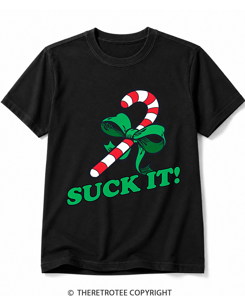 TheRetroTee Suck It! 1990s Cotton T-Shirt