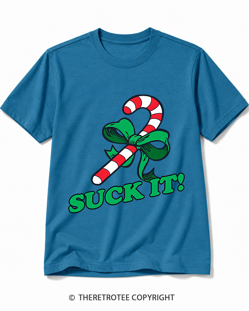 TheRetroTee Suck It! 1990s Cotton T-Shirt