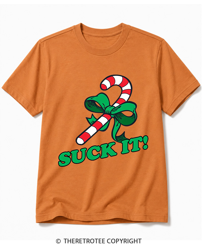 TheRetroTee Suck It! 1990s Cotton T-Shirt